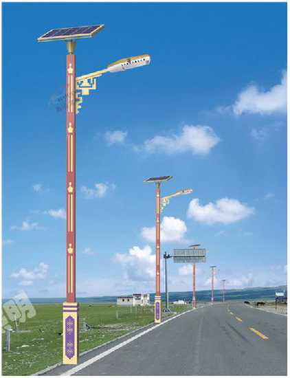新疆太陽能路燈在新農村建設中的重要作用